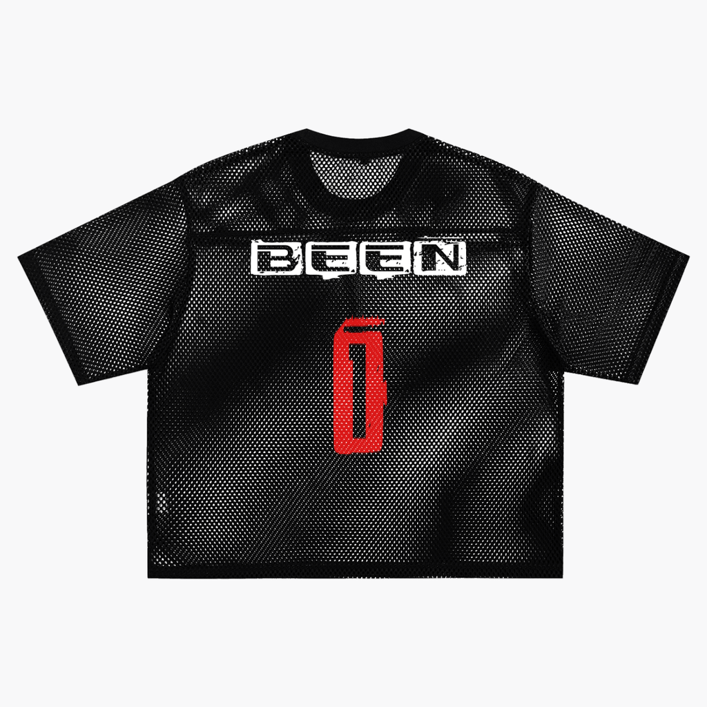 See-through Boxy Net T-Shirt