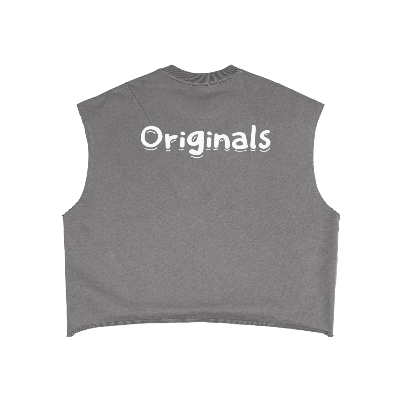 French Terry Boxy Tank Top